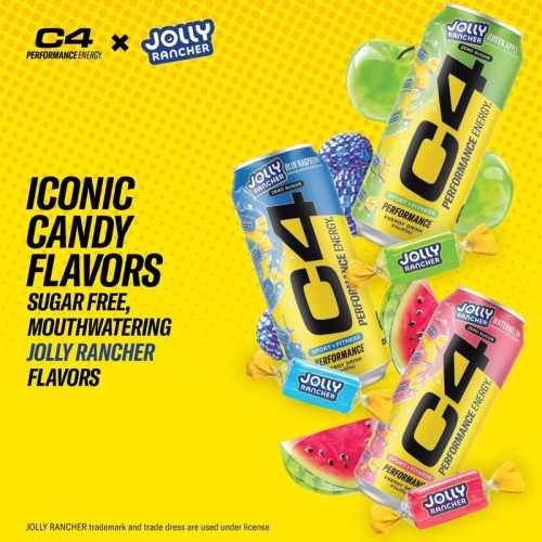 C4 Energy Drink Jolly Rancher 16oz