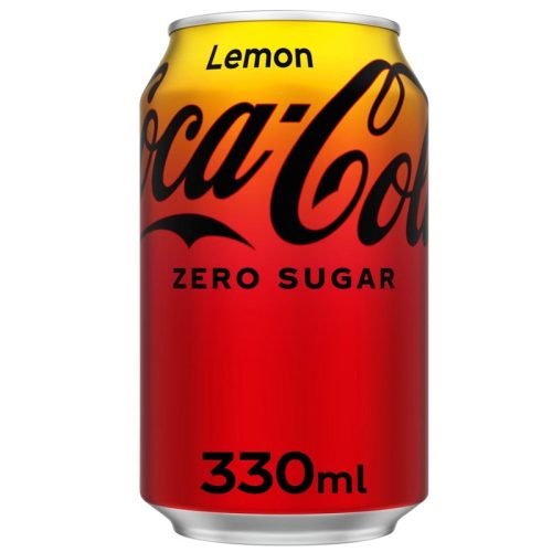 Coca-Cola Zero Sugar Lemon Can Multipack, 24 x 330 ml