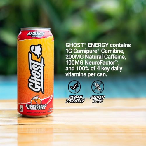 Ghost Strawbango Margarita 16oz