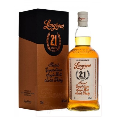 Longrow Peated Campbeltown Single Malt Scotch 21 Years 700 ML