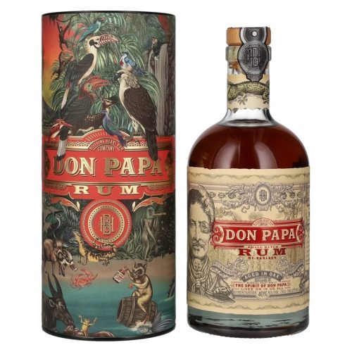 Don Papa 7 Years Old Small Batch Rum – Old Edition 40% Vol. 0,7l in Giftbox