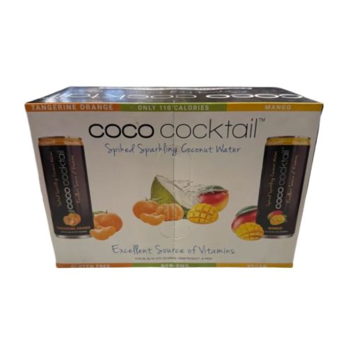 Coco Cocktail Tangerine Orange Mango 12oz 8-Pack Can