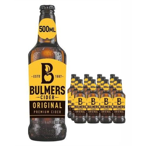 Bulmers Original Apple Premium Cider Multipack, 12 x 500 ml