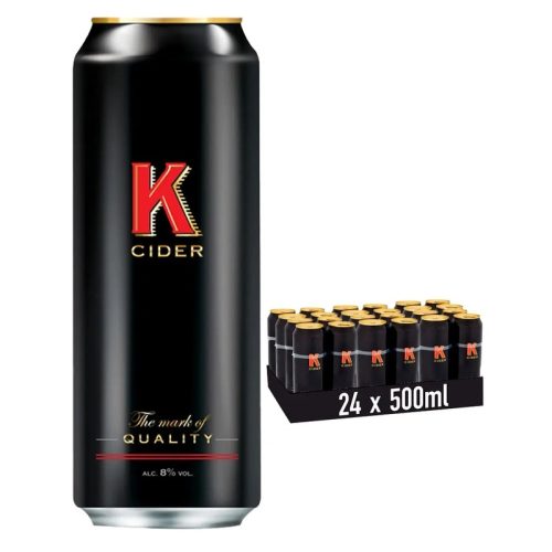 K Cider Cans Multipack, 24 x 500 ml