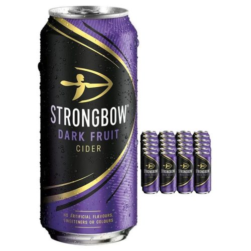 Strongbow Dark Fruits Cider, 24 x 440 ml