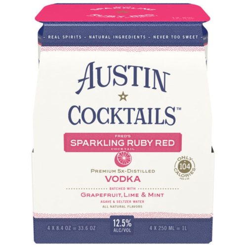 AUSTIN CKTLS SPK RUBY RED 25CAN4P