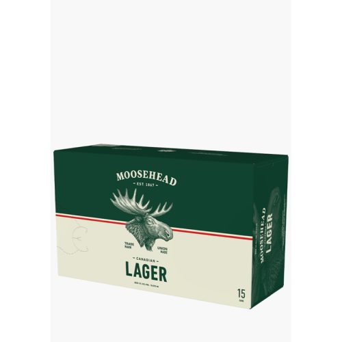 Moosehead Lager Cans – 15x355ML