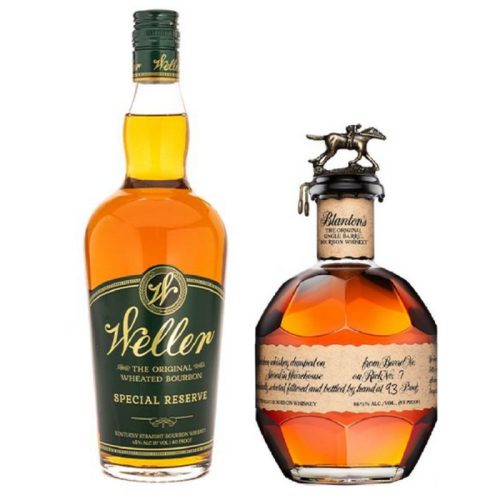 W.L. Weller and Blanton’s Package